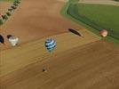  - Photo réf. E128624 - Lorraine Mondial Air Ballons 2013 : Vol du Jeudi 1 Aot le matin lors du Record Mondial de Dcollage en Ligne. (The Great Line, In-line Mass Ascent)