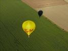  - Photo réf. E128625 - Lorraine Mondial Air Ballons 2013 : Vol du Jeudi 1 Aot le matin lors du Record Mondial de Dcollage en Ligne. (The Great Line, In-line Mass Ascent)