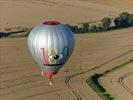  - Photo réf. E128630 - Lorraine Mondial Air Ballons 2013 : Vol du Jeudi 1 Aot le matin lors du Record Mondial de Dcollage en Ligne. (The Great Line, In-line Mass Ascent)