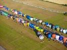  - Photo réf. E157754 - Lorraine Mondial Air Ballons 2015 : Vol du Dimanche 26 Juillet le matin lors du Record Mondial de Dcollage en Ligne. (The Great Line, In-line Mass Ascent)