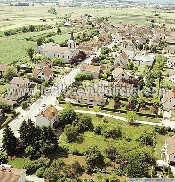 Photo aérienne de Ruffey-lès-Echirey