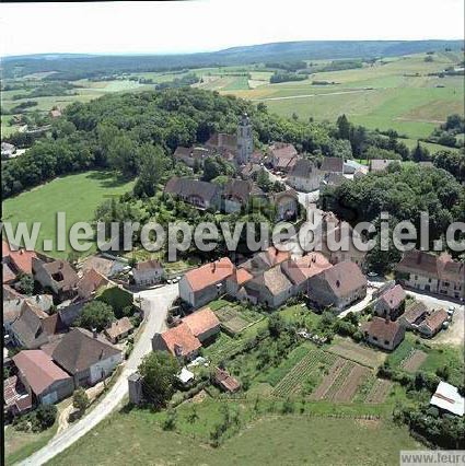 Photo aérienne de Montmirey-le-Château