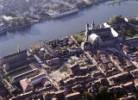 Photos aériennes de "Moselle" - Photo réf. 13656 - Pont--Mousson doit son nom et son origine au pont qui, ds le IXe sicle franchissait la Moselle au pied de la butte fodale de Mousson.