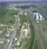 Photos aériennes de Frouard (54390) - Autre vue | Meurthe-et-Moselle, Lorraine, France - Photo réf. 051430 - Vue d'ensemble avec les Etablissements Munch, Dgrif'plus, les silos.