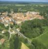 Photos aériennes de Fénétrange (57930) | Moselle, Lorraine, France - Photo réf. 055030 - Vue de l'glise Saint-Rmy au centre du village.