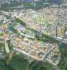 Photos aériennes de "Place" - Photo réf. 055144 - Vue gnrale avec la cathdrale et la place de la Comdie.