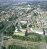 Photos aériennes de "esplanade" - Photo réf. 055157 - Metz ouest, au premier plan, l'Esplanade, le palais de justice, les Galeries Lafayette.