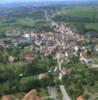 Photos aériennes de Rohrbach-lès-Bitche (57410) - Autre vue | Moselle, Lorraine, France - Photo réf. 055671 - Au centre de la ville : l'glise Saint-Rmi construite en 1772.