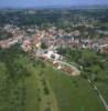 Photos aériennes de Rohrbach-lès-Bitche (57410) - Autre vue | Moselle, Lorraine, France - Photo réf. 055674 - Au centre de la ville : l'glise Saint-Rmi construite en 1772.