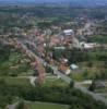 Photos aériennes de Rohrbach-lès-Bitche (57410) - Autre vue | Moselle, Lorraine, France - Photo réf. 055675 - Au centre de la ville : l'glise Saint-Rmi construite en 1772.
