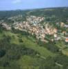 Photos aériennes de Schorbach (57230) | Moselle, Lorraine, France - Photo réf. 056141 - Au centre l'glise Saint-Rmi, construite en 1143, est l'glise-mre du pays de Bitche.