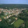 Photos aériennes de Schorbach (57230) | Moselle, Lorraine, France - Photo réf. 056143 - Au centre l'glise Saint-Rmi, construite en 1143, est l'glise-mre du pays de Bitche.