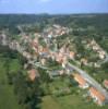 Photos aériennes de Schorbach (57230) | Moselle, Lorraine, France - Photo réf. 056150 - Au centre l'glise Saint-Rmi, construite en 1143, est l'glise-mre du pays de Bitche.