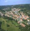 Photos aériennes de Schorbach (57230) | Moselle, Lorraine, France - Photo réf. 056151 - Au centre l'glise Saint-Rmi, construite en 1143, est l'glise-mre du pays de Bitche.