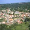 Photos aériennes de Schorbach (57230) | Moselle, Lorraine, France - Photo réf. 056153 - Au centre l'glise Saint-Rmi, construite en 1143, est l'glise-mre du pays de Bitche.