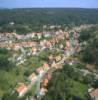 Photos aériennes de Schorbach (57230) | Moselle, Lorraine, France - Photo réf. 056155 - Au centre l'glise Saint-Rmi, construite en 1143, est l'glise-mre du pays de Bitche.