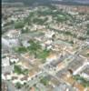 Photos aériennes de "hotel" - Photo réf. 056314 - Le centre ville nous dvoile son htel de ville, la place Sainte-Marthe et son glise.