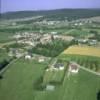 Photos aériennes de Elzange (57110) - Autre vue | Moselle, Lorraine, France - Photo réf. 059400 - Vue sur le village avec la cit au fond.