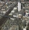 Photos aériennes de "Place" - Photo réf. 149473 - La gare de Nancy et la place Thiers.