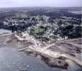 Photos aériennes de Crozon (29160) - Le Fret | Finistère, Bretagne, France - Photo réf. 043123 - Habitations en bordure de mer  mare basse.