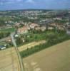 Photos aériennes de "dame" - Photo réf. 056101 - Au bout de la ville trne l'glise paroissiale Notre-Dame-de-la-Nativit.
