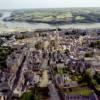 Photos aériennes de Tréguier (22220) | Côtes d'Armor, Bretagne, France - Photo réf. 719901 - La cathdrale et l'estuaire en toile de fond.