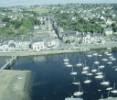 Photos aériennes de "dame" - Photo réf. 780322 - Remarquable par le cadre naturel du port dans la ville et par son glise Notre-Dame-de-Bon-Voyage.