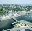 Photos aériennes de "dame" - Photo réf. 780323 - Remarquable par le cadre naturel du port dans la ville et par son glise Notre-Dame-de-Bon-Voyage.
