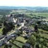 Photos aériennes de "Place" - Photo réf. 10980 - Typique village de la France d'autrefois, avec ses commerces groups sur la place, ce chef-lieu de canton affiche ses particularits comme autant d'attraits.