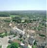 Photos aériennes de "Tour" - Photo réf. 11454 - En arrire plan, le chteau qui abrite le muse Colette et la tour sarrazine classe monument historique