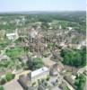 Photos aériennes de "Tour" - Photo réf. 11457 - En arrire plan, le chteau qui abrite le muse Colette et la tour sarrazine classe monument historique