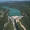 Photos aériennes de "Vouglans" - Photo réf. 14724 - Le barrage de Vouglans est la troisime retenue d'eau de Fance.