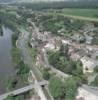 Photos aériennes de "rhin" - Photo réf. 15832 - Le Doubs et le canal du Rhne au Rhin.