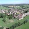 Photos aériennes de "village" - Photo réf. 16189 - Tourmont, un village du canton de Poligny, est connu pour ses vestiges gallo-romains.