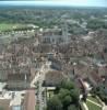 Photos aériennes de "dame" - Photo réf. 16384 - On apercoit la Collgiale Notre-Dame qui fut difie au XVI sicle.