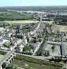 Photos aériennes de Les Ponts-de-Cé (49130) | Maine-et-Loire, Pays de la Loire, France - Photo réf. 17985 - Le quartier Saint-Aubin, l'Authion et son systme de canalisation.