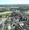 Photos aériennes de Les Ponts-de-Cé (49130) - Autre vue | Maine-et-Loire, Pays de la Loire, France - Photo réf. 17986 - Le quartier Saint-Aubin, l'Authion et son systme de canalisation.