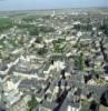 Photos aériennes de "Place" - Photo réf. 18032 - Au centre l'htel de ville, derrire la place des Augustins. Tout au fond la zone industrielle.