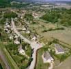 Photos aériennes de "Place" - Photo réf. 20382 - L'ancien petit bourg agricole de Fain-ls-Montbard a fait place  un village dynamique o les projets foisonnent.