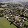 Photos aériennes de "Place" - Photo réf. 20387 - L'ancien petit bourg agricole de Fain-ls-Montbard a fait place  un village dynamique o les projets foisonnent.