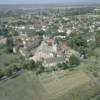 Photos aériennes de "beaux" - Photo réf. 21505 - L'glise Saint-Just du XIV avec beaux chpiteaux et clocher.