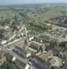 Photos aériennes de "Place" - Photo réf. 21973 - La place du Monument aux Morts, avec la mairie.