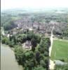 Photos aériennes de "Belle-ï¿½le" - Photo réf. 9380 - Le chteau de Belle-Rive comme son nom l'indique se trouve sur les bords de l'Yonne.