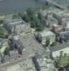 Photos aériennes de "Place" - Photo réf. 33164 - La mairie et la place Aristide-Briand.