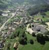 Photos aériennes de "College" - Photo réf. 37691 - Situ en hauteur, le collge surplombe le village bas.