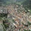 Photos aériennes de Munster (68140) - Le Centre Ville | Haut-Rhin, Alsace, France - Photo réf. 37862 - Le centre de la ville et ses deux clochers.