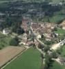 Photos aériennes de "village" - Photo réf. 37945 - Au nord de la Petite Montagne, et sur l'axe Lons-Saint-Claude, le village poursuit un parcours atypique de  commune rurale industrieuse ...