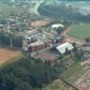 Photos aériennes de "College" - Photo réf. 58966 - On peut voir le gymnase, le collge et le dme de la piscine.