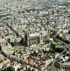 Photos aériennes de "dame" - Photo réf. 60671 - La Cathdrale Notre-Dame de Reims et le Palais de Tau sont classs au Patrimoine Mondial de l'UNESCO.