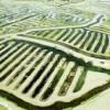 Photos aériennes de "salants" - Photo réf. 61122 - Des marais salants dans la campagne prs de Talmont-St Hilaire (Vende).